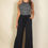 Thumbnail: Drawstring Waist Wide Leg Minimalist Pants