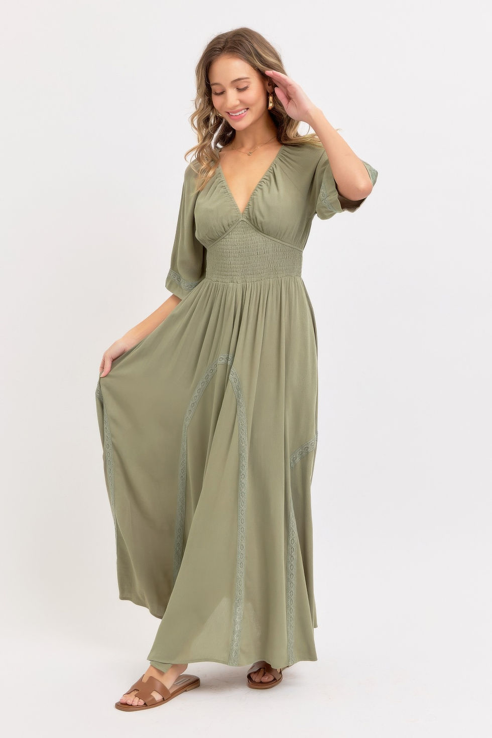 Thumbnail: Romantic Flowy Maxi Dress
