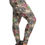 Thumbnail: Plus Size Abstract Print, Full Length Leggings In A Slim Fitting Style With ...