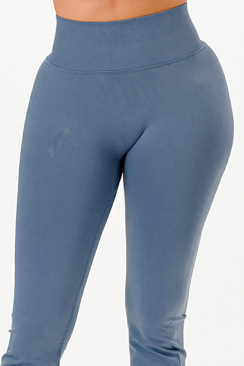 Thumbnail: Premium Seamless Bell Bottom Work Out Flare Pants        