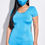 Thumbnail: Solid Short Sleeve Scoop Neck Romper And Face Mask 2 Piece Set
