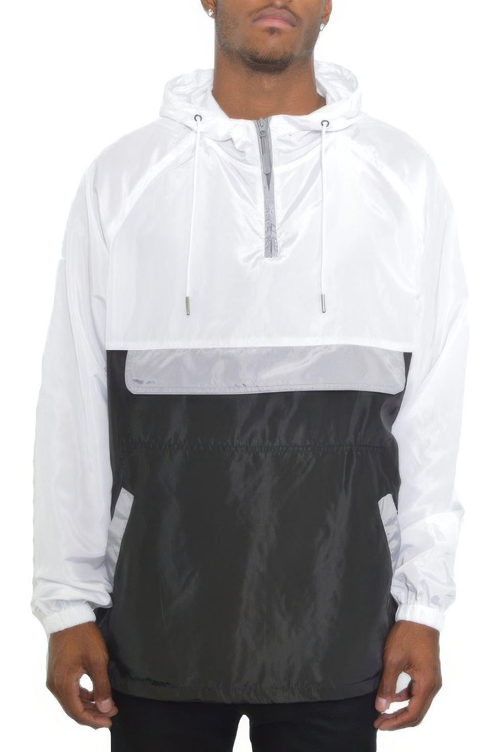 Thumbnail: Color Block Anorak Jacket Pullover Windbreaker