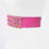 Thumbnail: Multi Stone Metallic Straw Stretch Belt