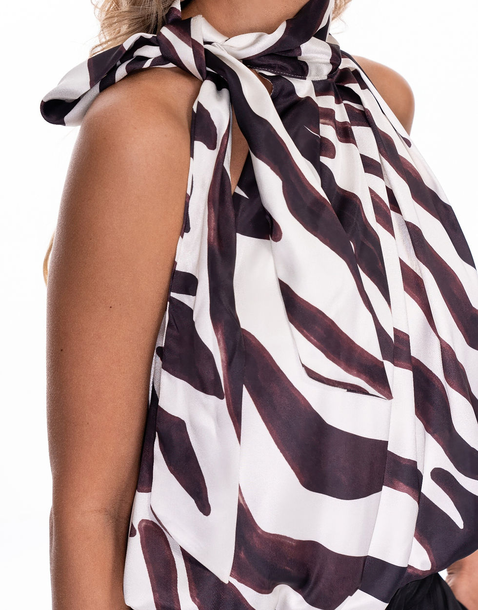 Thumbnail: Zebra Print Top