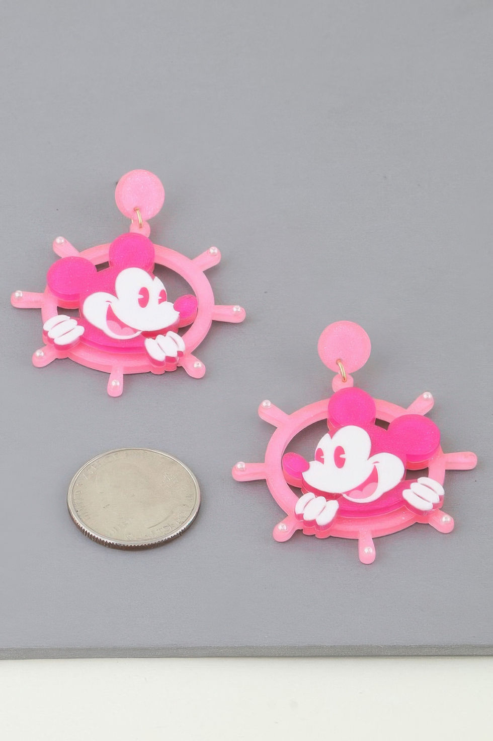 Thumbnail: Classic Anchor Mickey Mouse Earrings