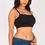 Thumbnail: Ribbed Knit Cami Crop Top