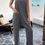 Thumbnail: Pocketed Spaghetti Strap Loose Sleeveless Jumpsuit