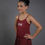 Miniatura: Vestido Ballet Juvenil I Vestido Vinho Suplex