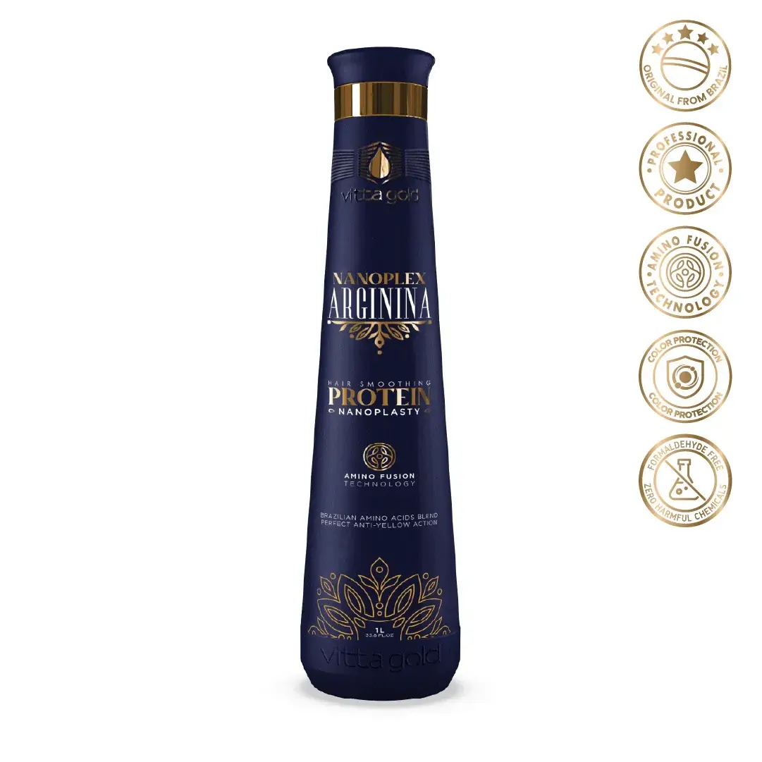Vitta Gold - Nanoplex Arginina Hair Straightening Nanoplastia Protein 1L