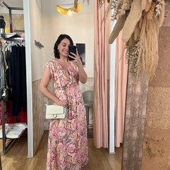 robe cérémonie longue