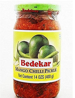 BEDEKAR MANGO CHILI PICKLES.