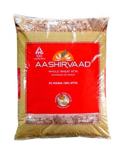AASHIRVAAD WHOLE WHEAT ATTA.