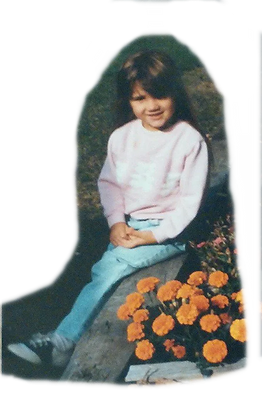 Brittany as a young child