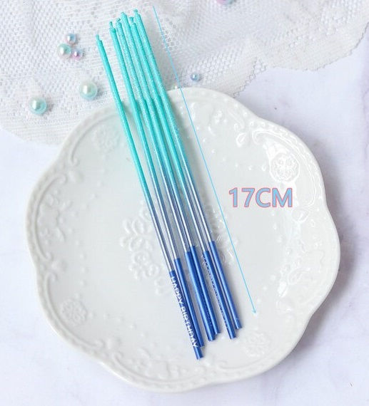 Thumbnail: 5 pcs/set Gradient Candles Cake