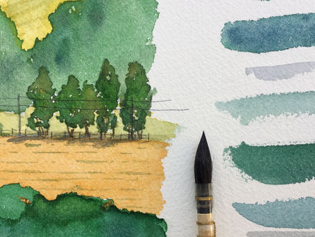 Watercolor Brushes: Get to Know Your Supplies Series