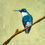 Thumbnail: Emerald Hummingbird Bird Painting by Em Campbell