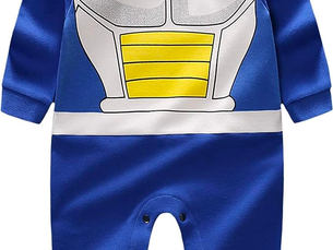 DBZ Saiyan Newborn / Infant Unisex Romper Outfit Jumpsuit