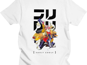 Fooly Cooly Haruko T-Shirt Short-Sleeve Cotton