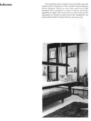 Spread from Living with Books
