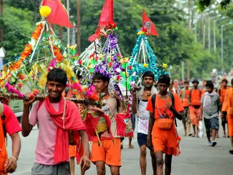 The significance of the Kawad Yatra.