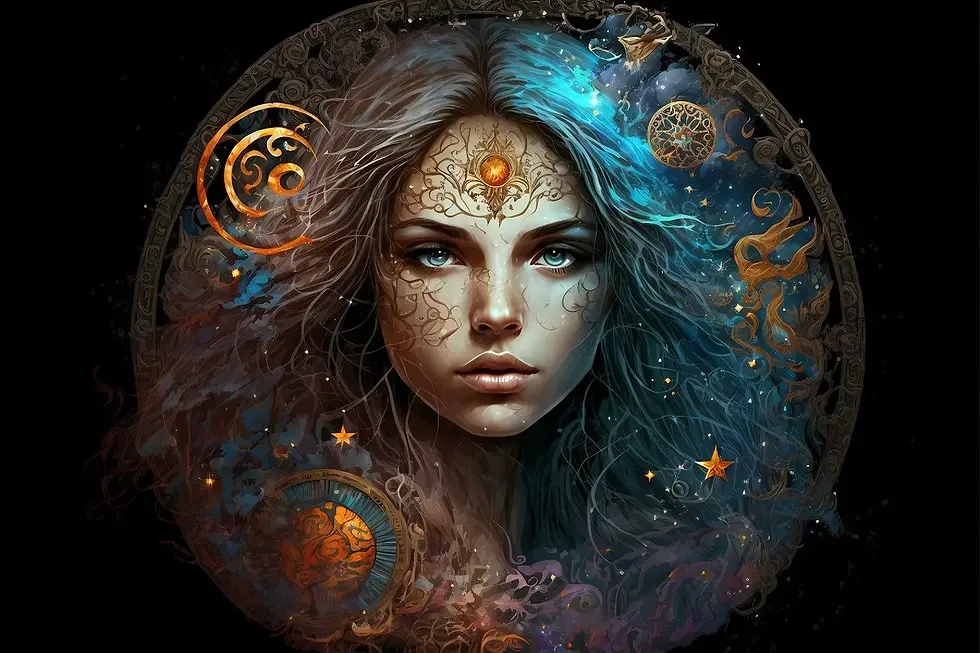 Mystical woman