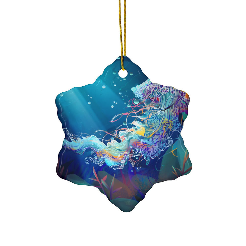 Thumbnail: Jellyfish Dreams Ornament