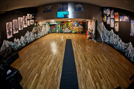 Completed Murals at the Levitation Project HQ