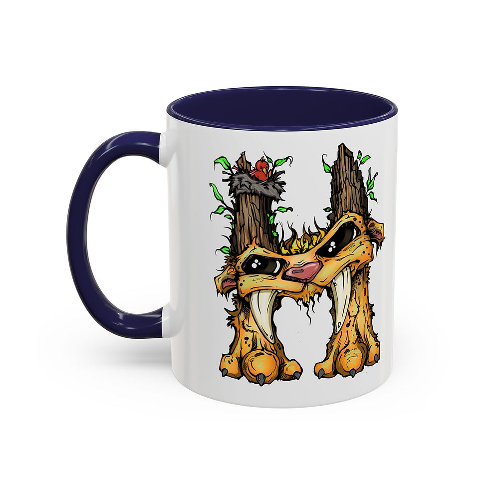 Thumbnail: Alphabeast "H" Coffee Mug