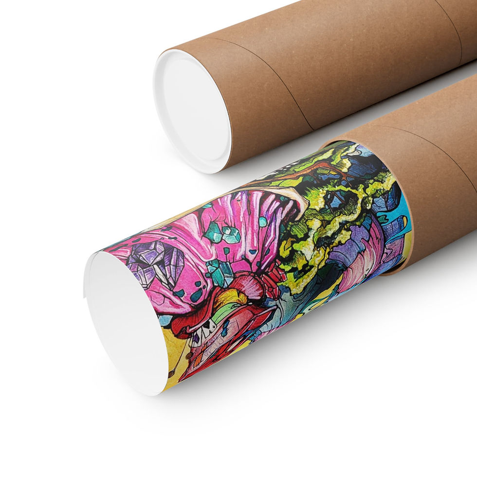 Thumbnail: "Cheshire Dreams" Matte Poster