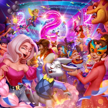 EverMerge2nd Anniversary Key Art