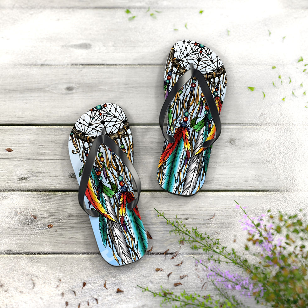 Thumbnail: Dreamcatcher Flip-Flops
