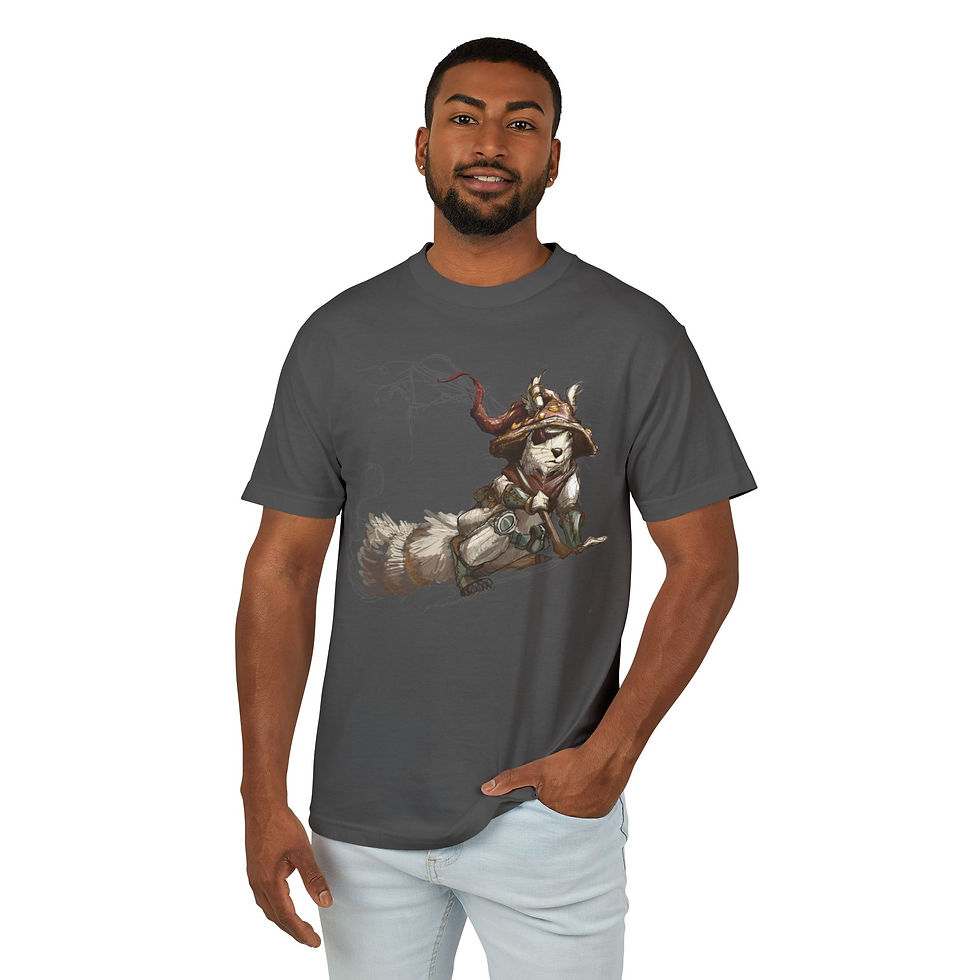 Thumbnail: "Explorer" Unisex Garment-Dyed Heavyweight Cotton Tee