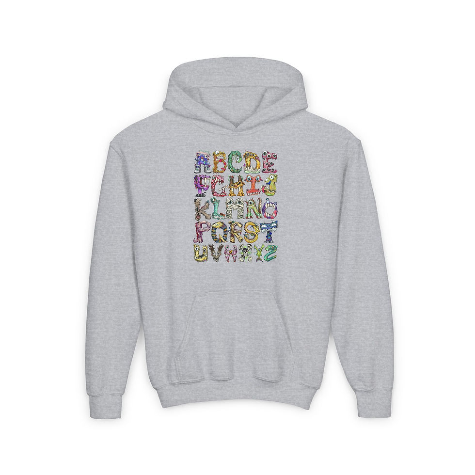 Thumbnail: Kid's Alphabeast Hoodie