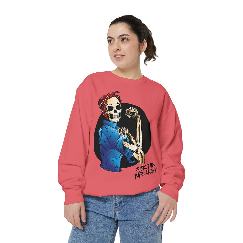 Thumbnail: "Rosie" Unisex Garment-Dyed Sweatshirt