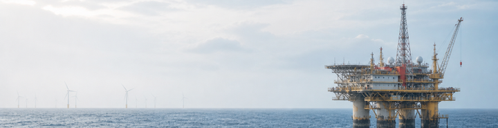 Offshore platform operating in open sea