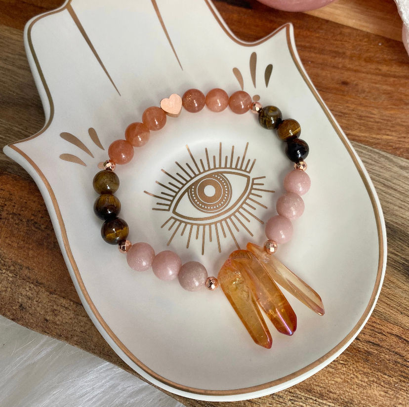 Thumbnail: Vitality & Balance Healing Gemstone Bracelet 