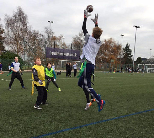 Flag American Football is fun and safe