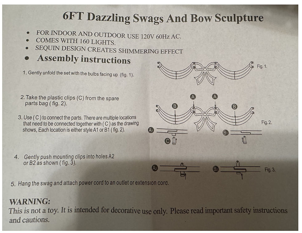 Thumbnail: 6FT Dazzling Swag and Bow