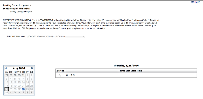 WBI & Scheduling Your Phone Intervew