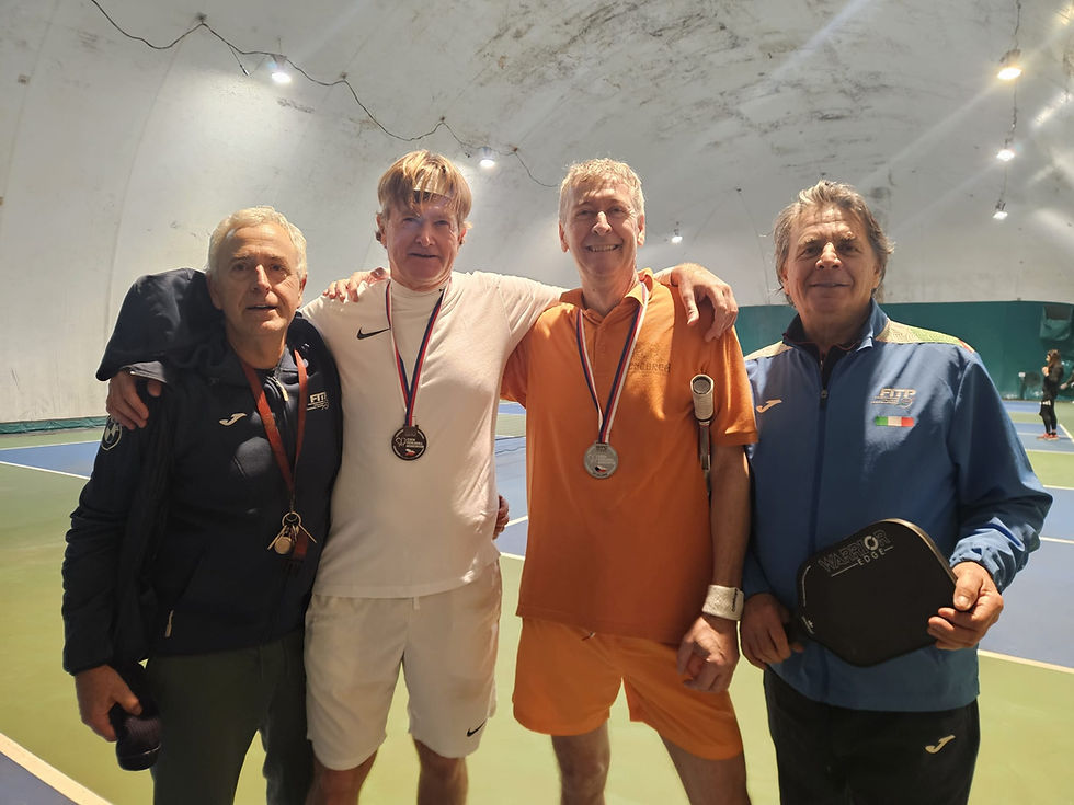 Pickleball Biella protagonista a Praga