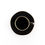 Miniatura: Weissestal Tazza Caffè con piattino Onix Black Gold Line in porcellana