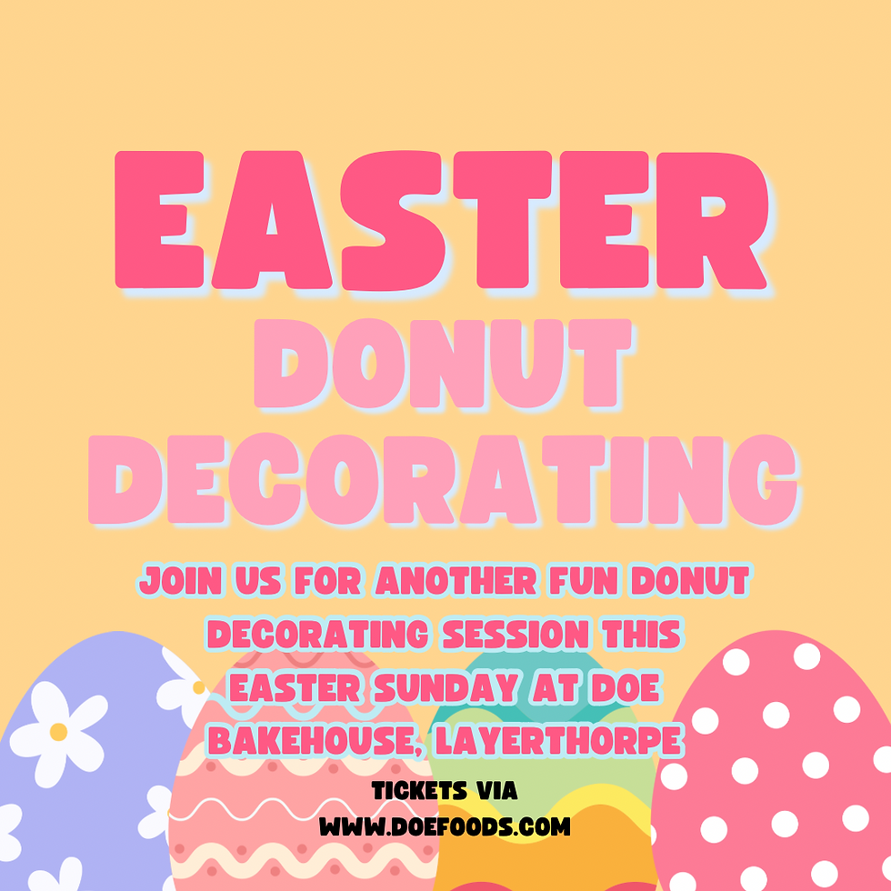 Easter Donut Decorating!