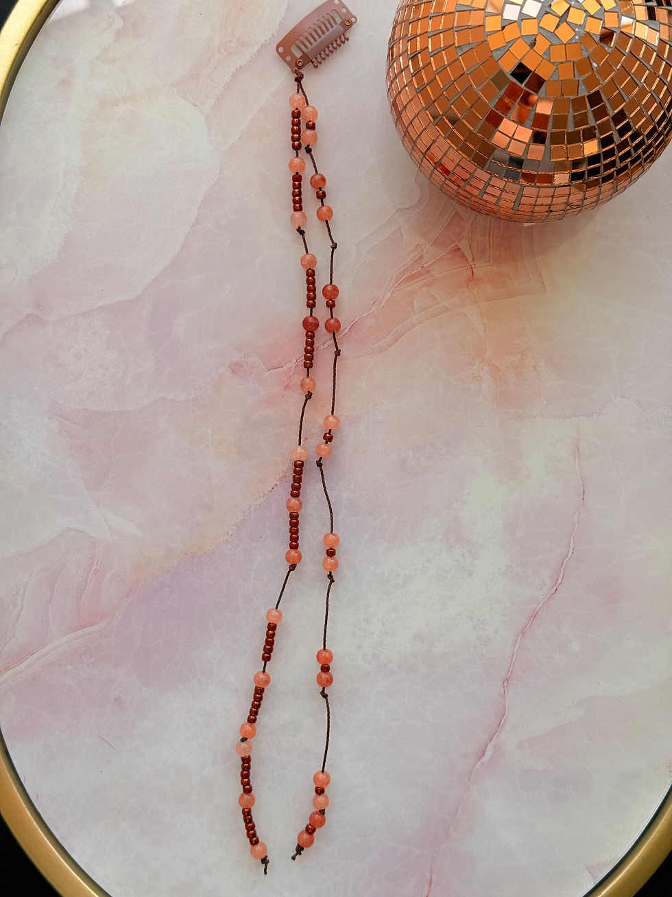 Thumbnail: Boho Beaded Hair Clip Strands- VARIEDAD DE COLORES Y ESTILOS