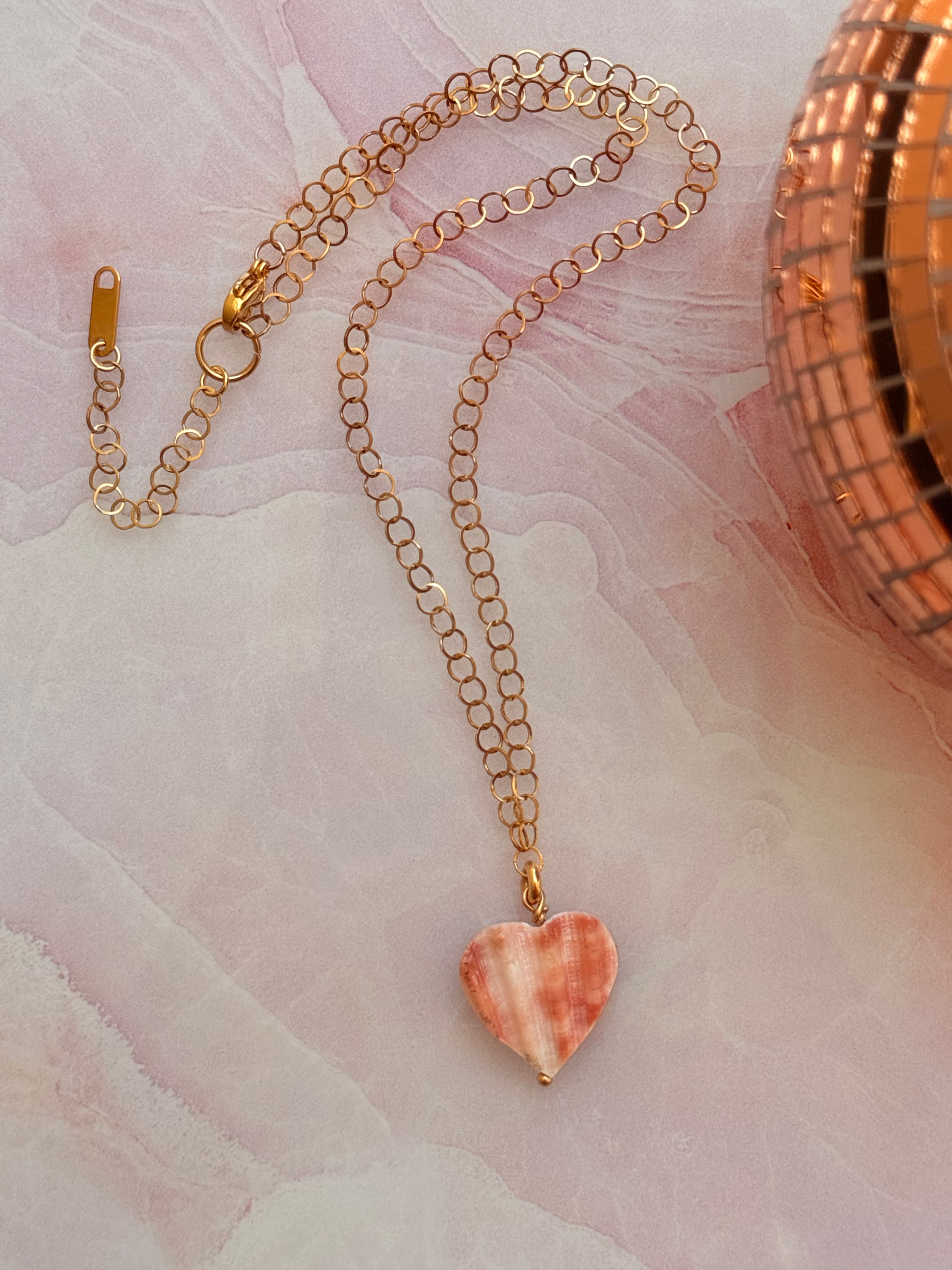Ocean Heart Necklace