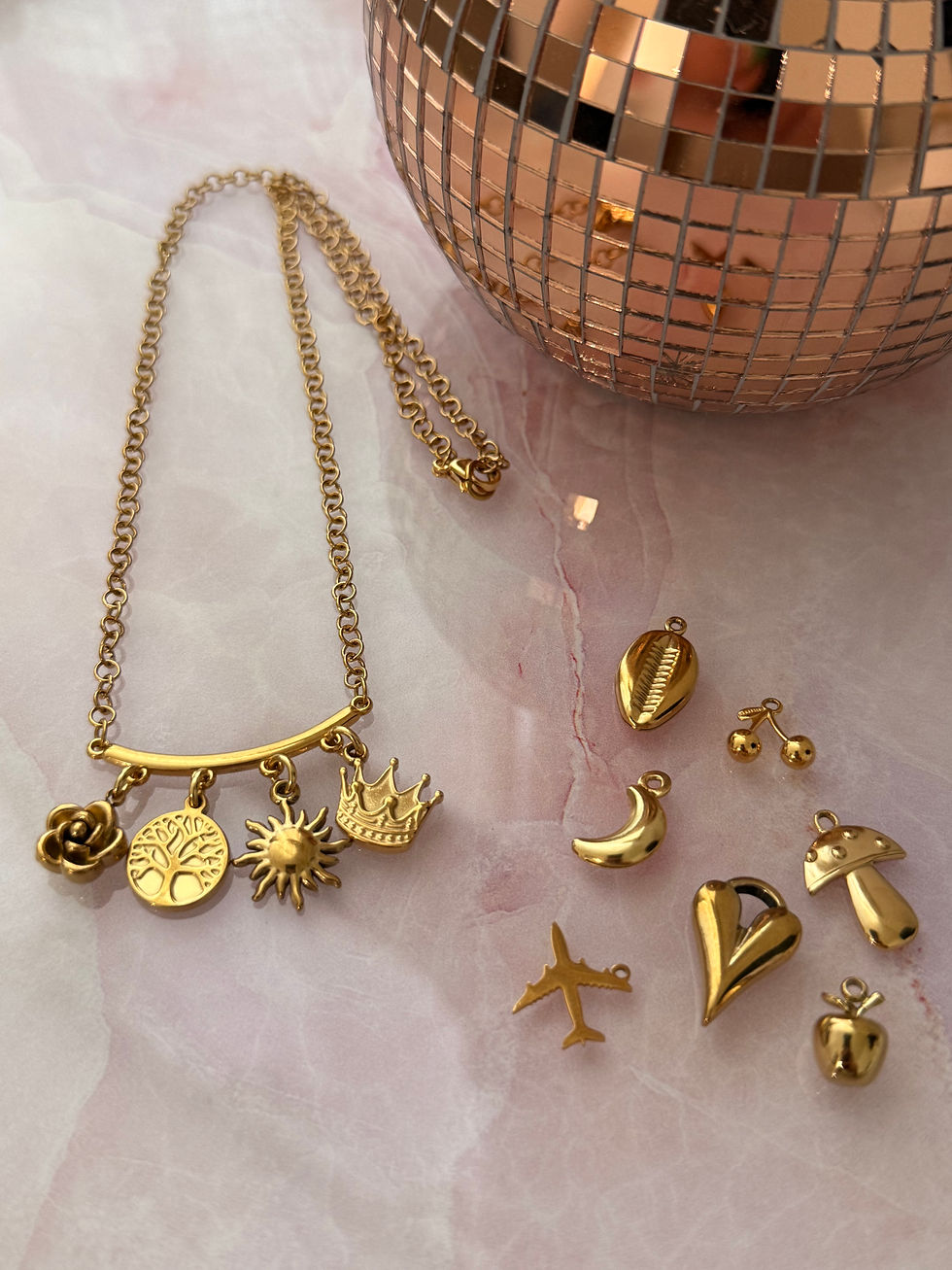 Thumbnail: Collar de Charms (Personalizado)