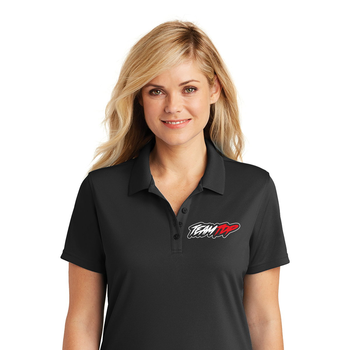 TDP Ladies Dry Zone Polo - Black