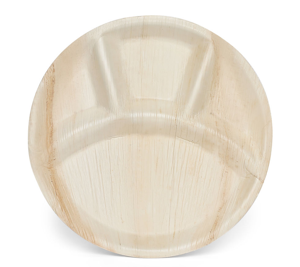 Thumbnail: 12” Round 4 Compartment Plate