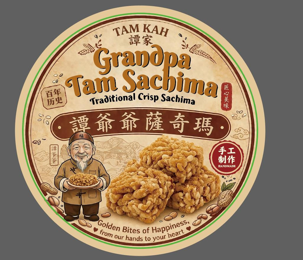 Traditional Crisp Sachima谭爷爷萨奇玛