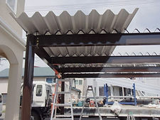 屋根の取り付け