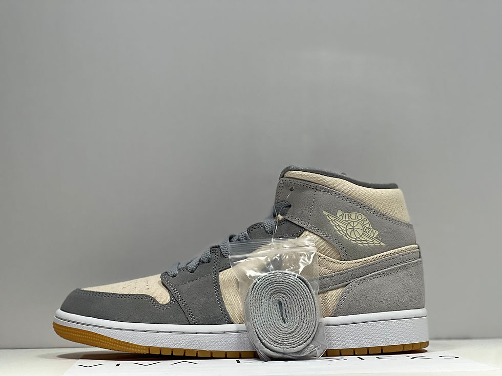 Thumbnail: Air Jordan 1 Mid SE Coconut Milk Particle Grey 9.5M